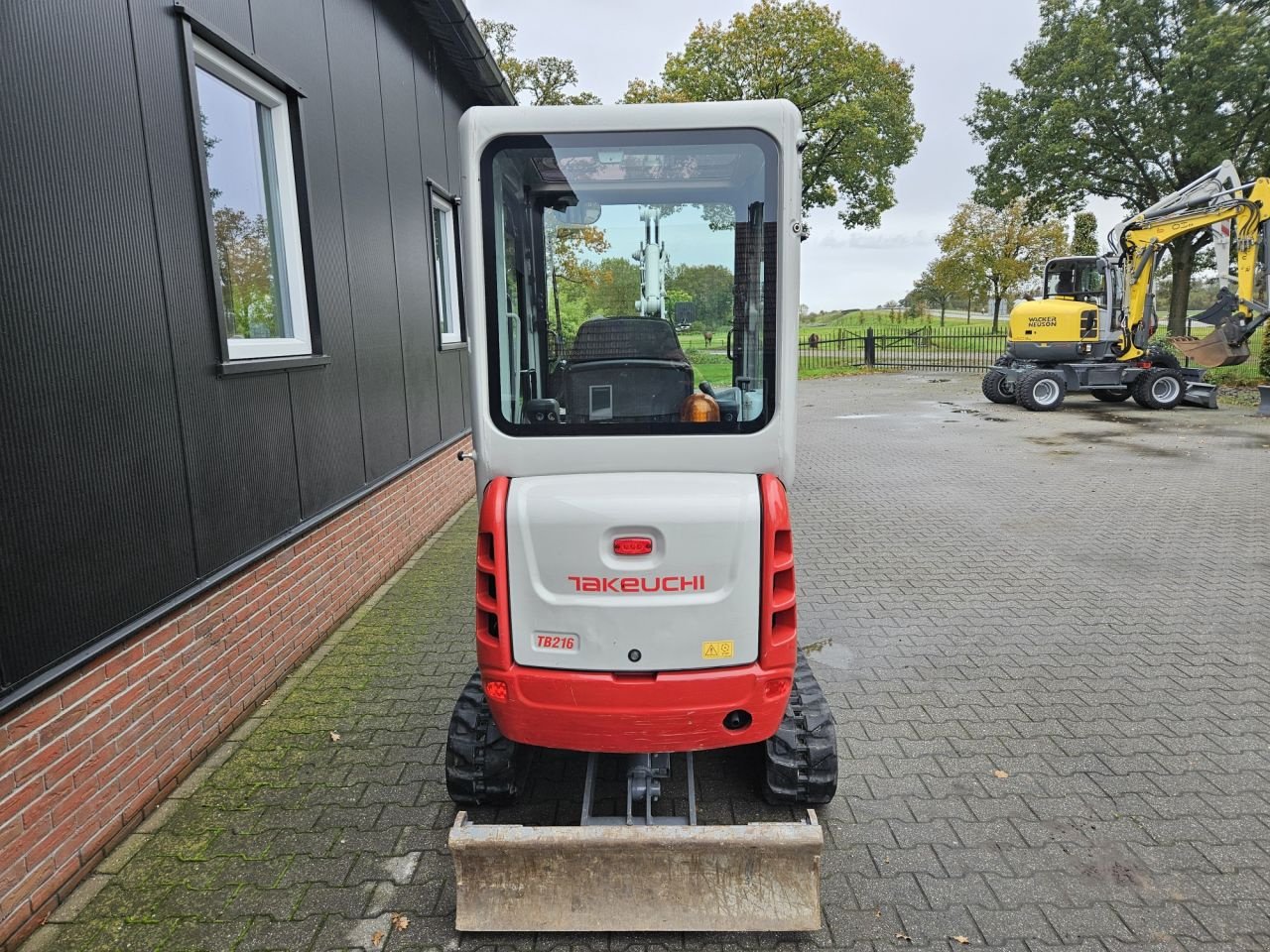 Minibagger des Typs Takeuchi TB216, Gebrauchtmaschine in Haaksbergen (Bild 9)