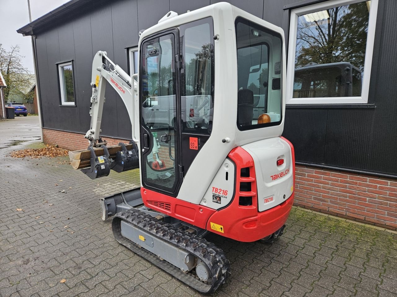 Minibagger za tip Takeuchi TB216, Gebrauchtmaschine u Haaksbergen (Slika 7)