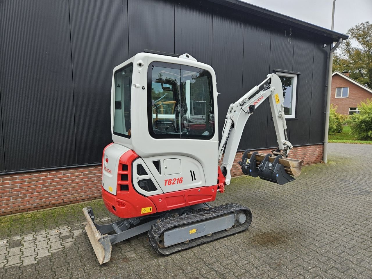 Minibagger van het type Takeuchi TB216, Gebrauchtmaschine in Haaksbergen (Foto 8)