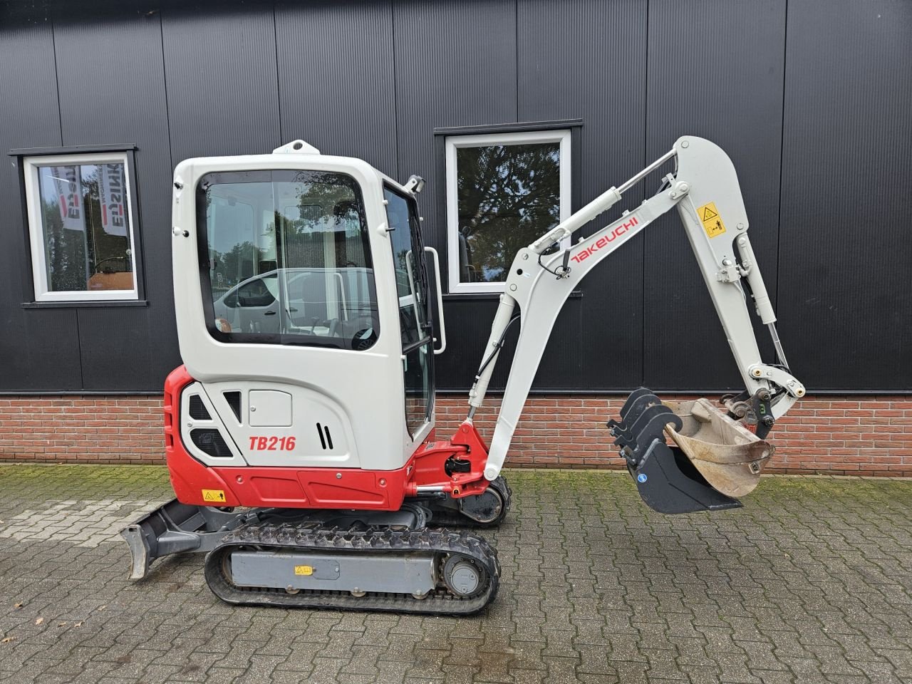 Minibagger van het type Takeuchi TB216, Gebrauchtmaschine in Haaksbergen (Foto 5)