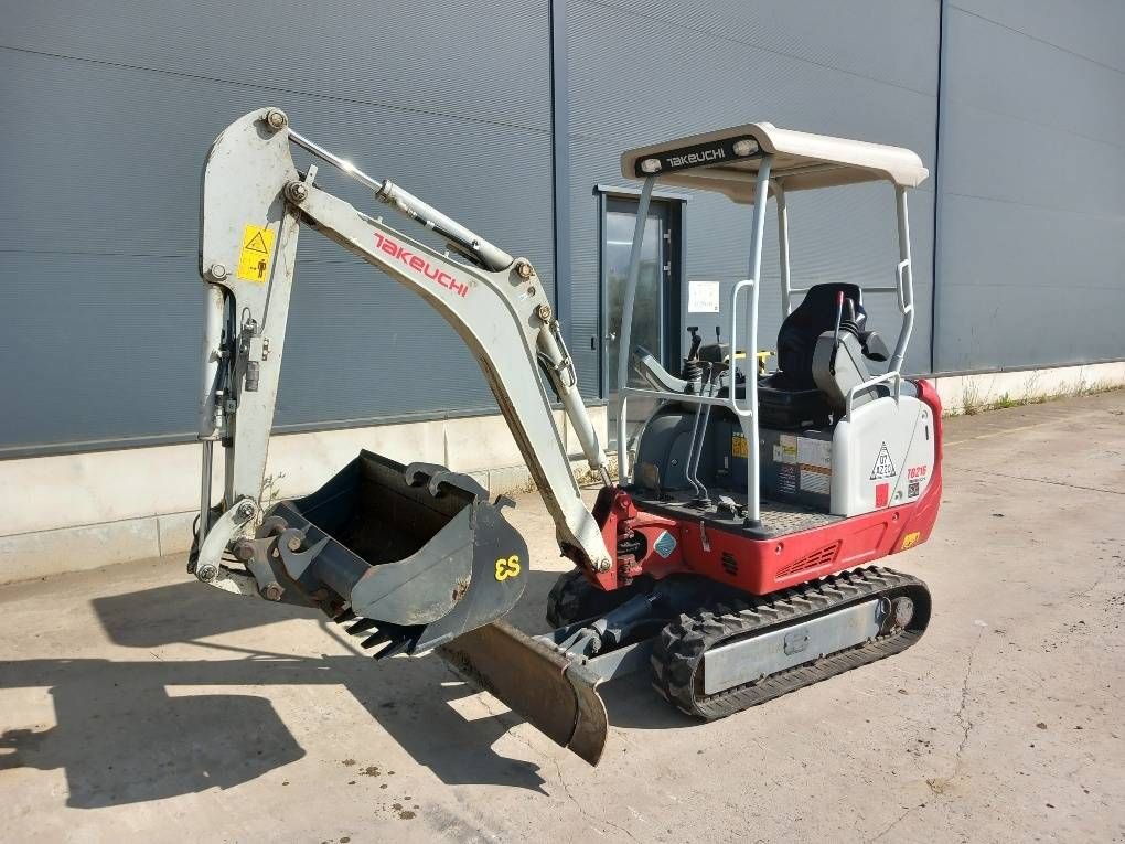 Minibagger του τύπου Takeuchi TB216, Gebrauchtmaschine σε Overijse (Φωτογραφία 3)