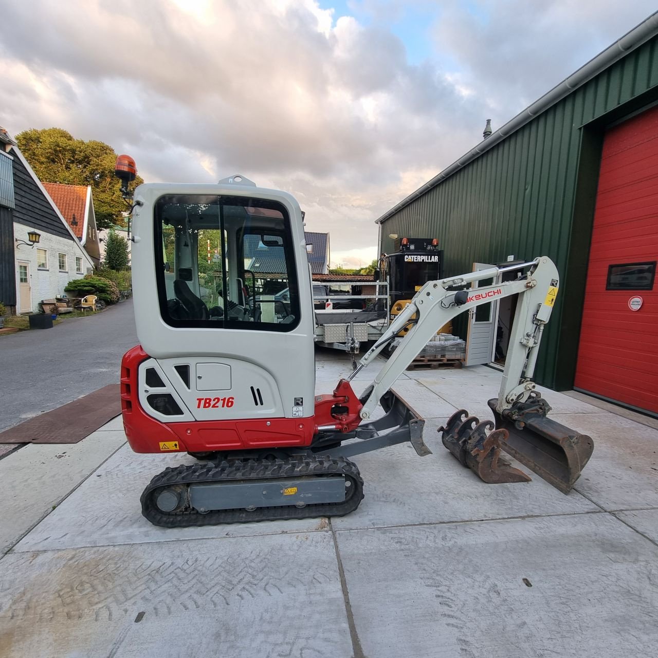 Minibagger del tipo Takeuchi TB216, Gebrauchtmaschine In Assendelft (Immagine 1)