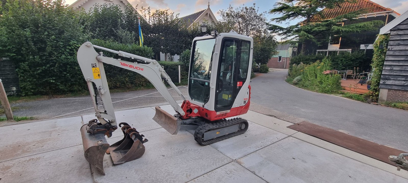 Minibagger типа Takeuchi TB216, Gebrauchtmaschine в Assendelft (Фотография 8)