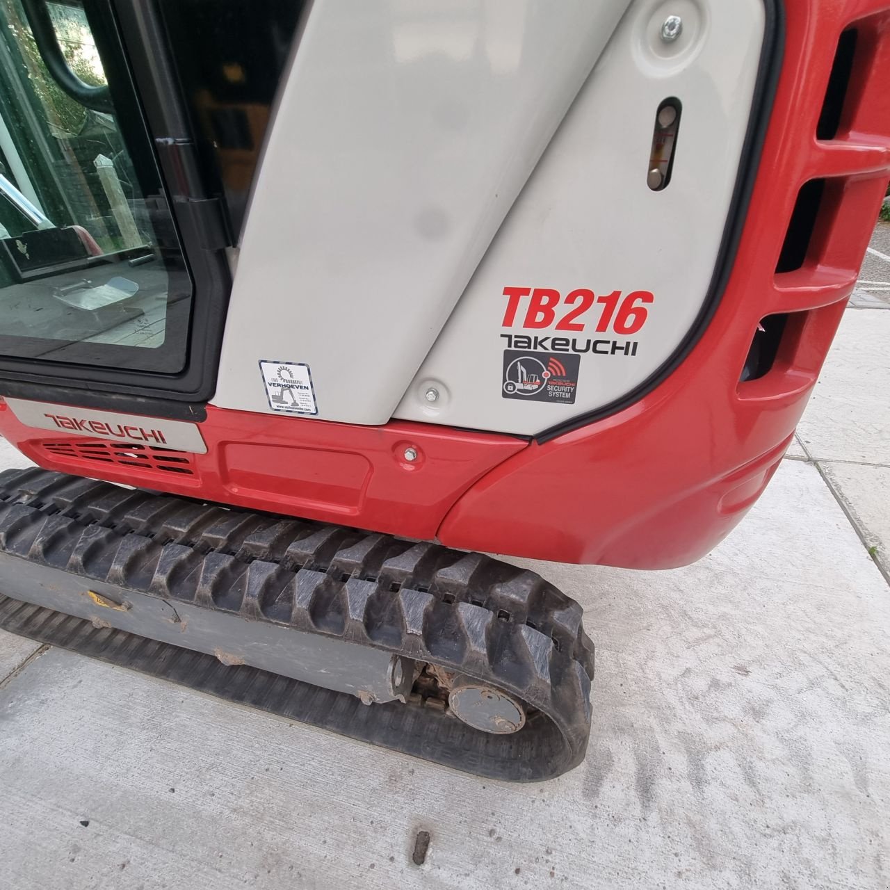 Minibagger a típus Takeuchi TB216, Gebrauchtmaschine ekkor: Assendelft (Kép 4)