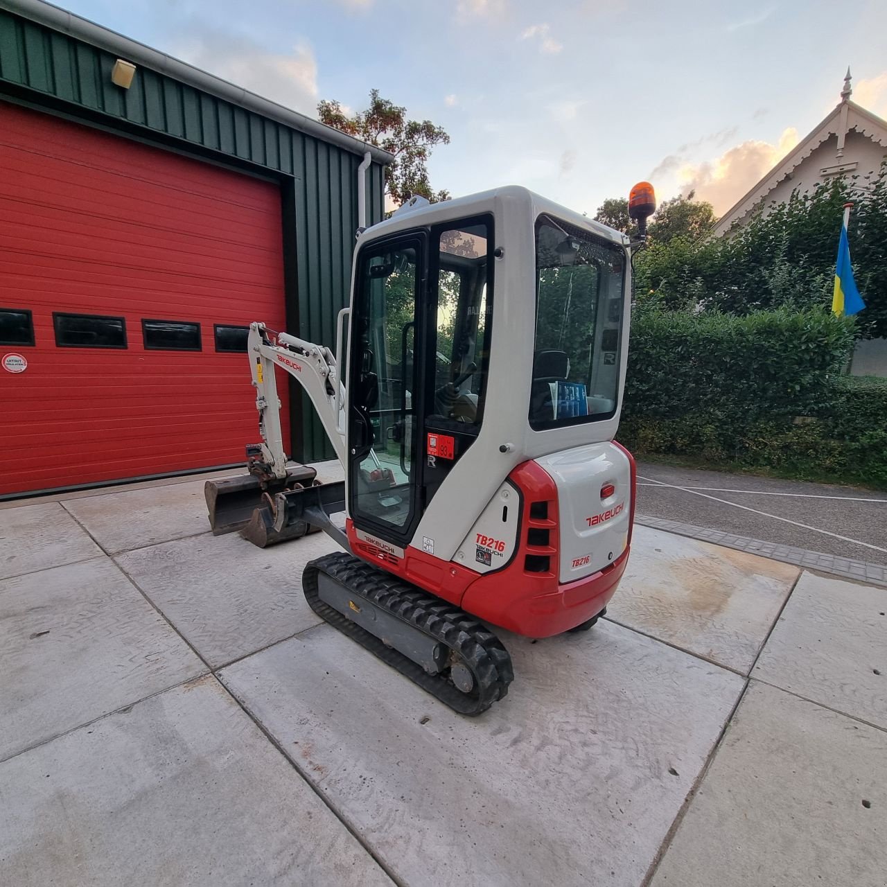 Minibagger типа Takeuchi TB216, Gebrauchtmaschine в Assendelft (Фотография 5)