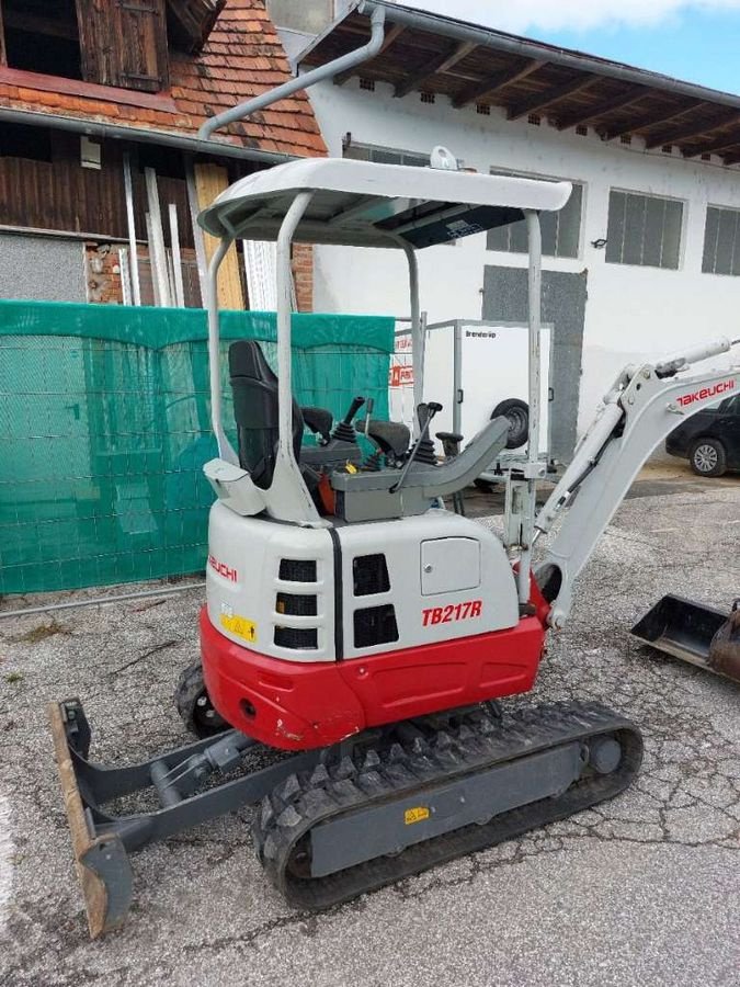 Minibagger van het type Takeuchi TB217R, Gebrauchtmaschine in Gabersdorf (Foto 1)