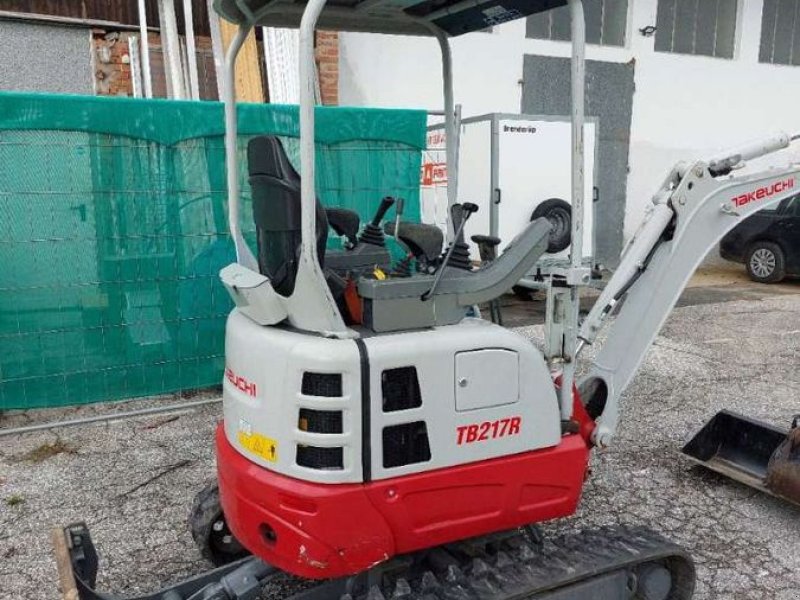 Minibagger Türe ait Takeuchi TB217R, Gebrauchtmaschine içinde Gabersdorf