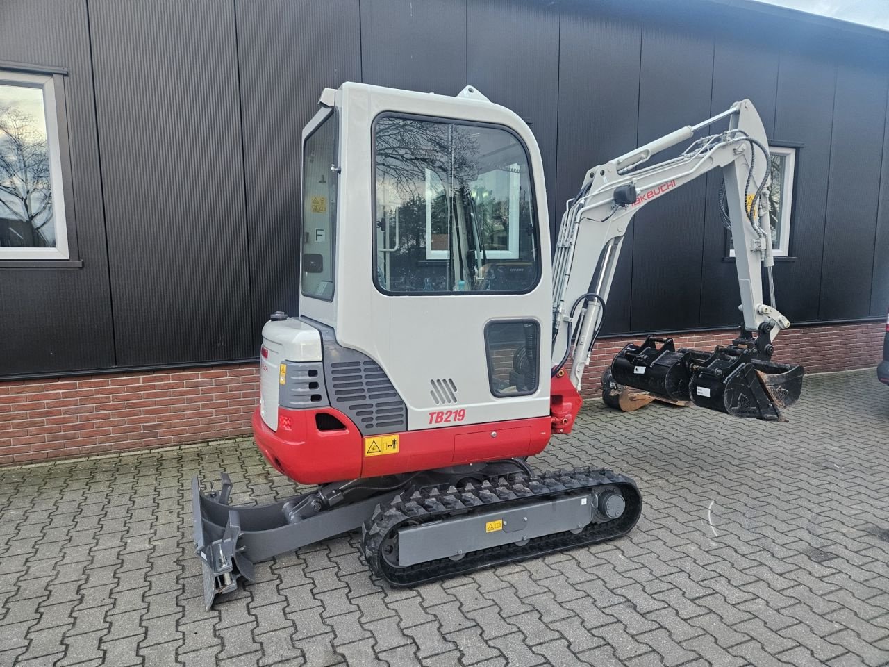 Minibagger typu Takeuchi TB219 Demo, Gebrauchtmaschine v Haaksbergen (Obrázok 7)