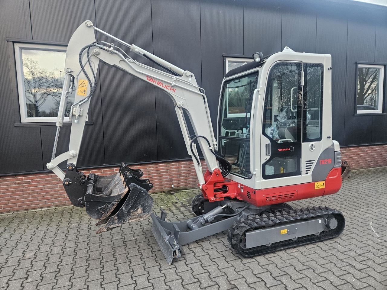 Minibagger typu Takeuchi TB219 Demo, Gebrauchtmaschine v Haaksbergen (Obrázok 2)