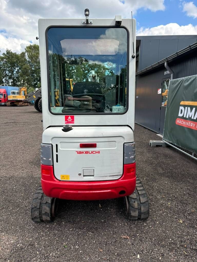 Minibagger typu Takeuchi TB219 met 3 bakken, Gebrauchtmaschine v Erp (Obrázek 4)