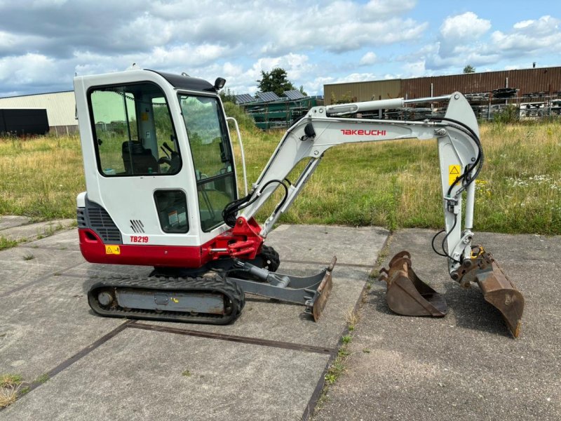 Minibagger des Typs Takeuchi TB219, Gebrauchtmaschine in Goor (Bild 1)