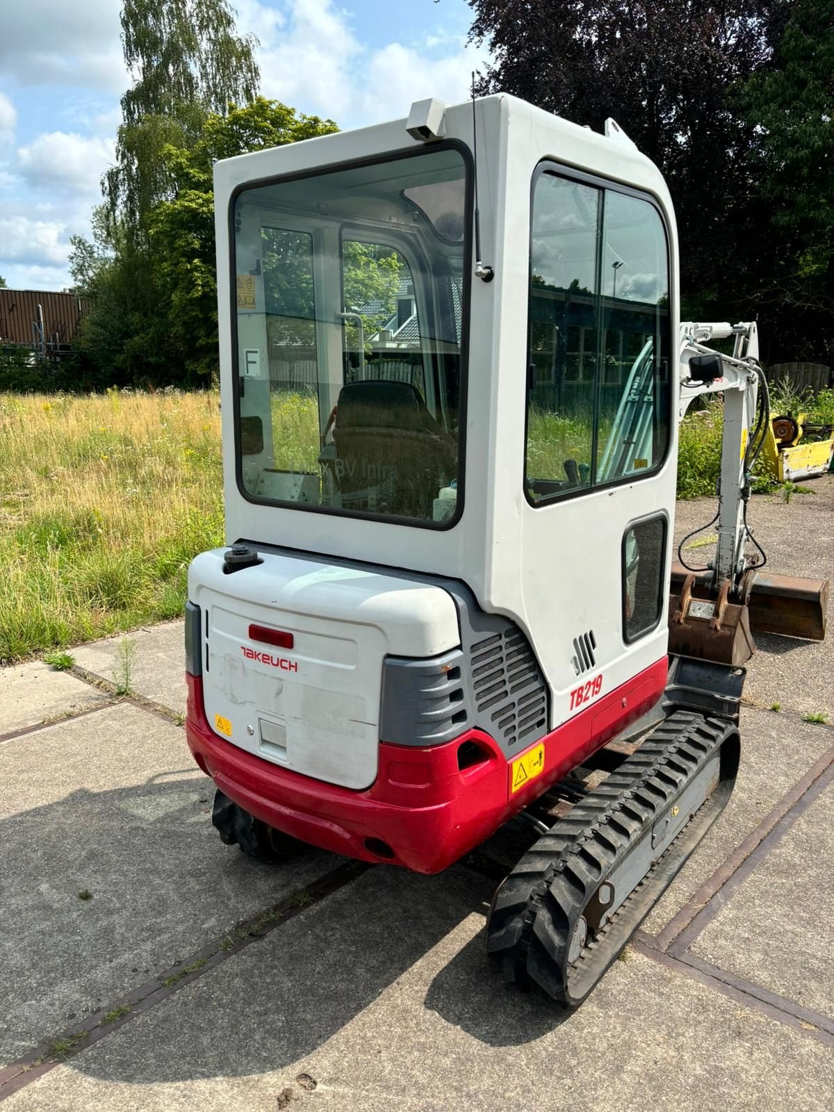 Minibagger del tipo Takeuchi TB219, Gebrauchtmaschine en Goor (Imagen 5)