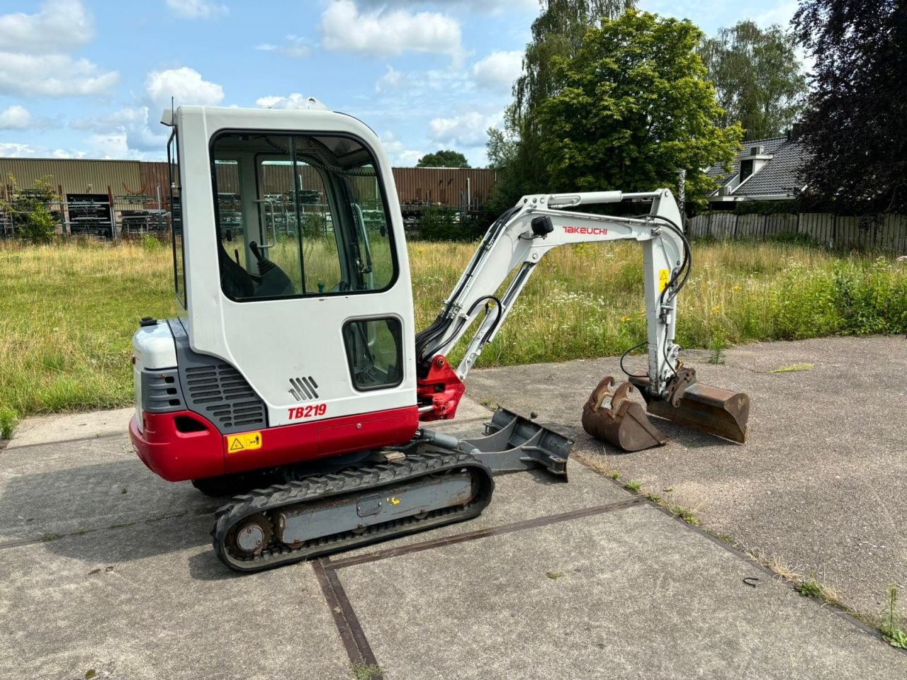 Minibagger типа Takeuchi TB219, Gebrauchtmaschine в Goor (Фотография 3)