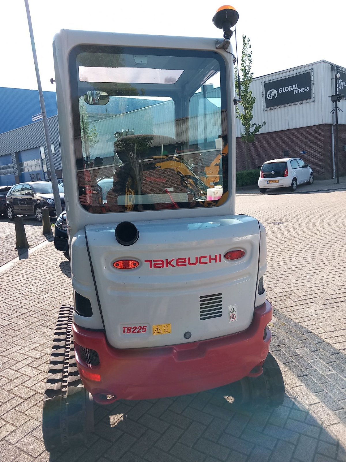 Minibagger van het type Takeuchi Tb225, Gebrauchtmaschine in Alblasserdam (Foto 3)