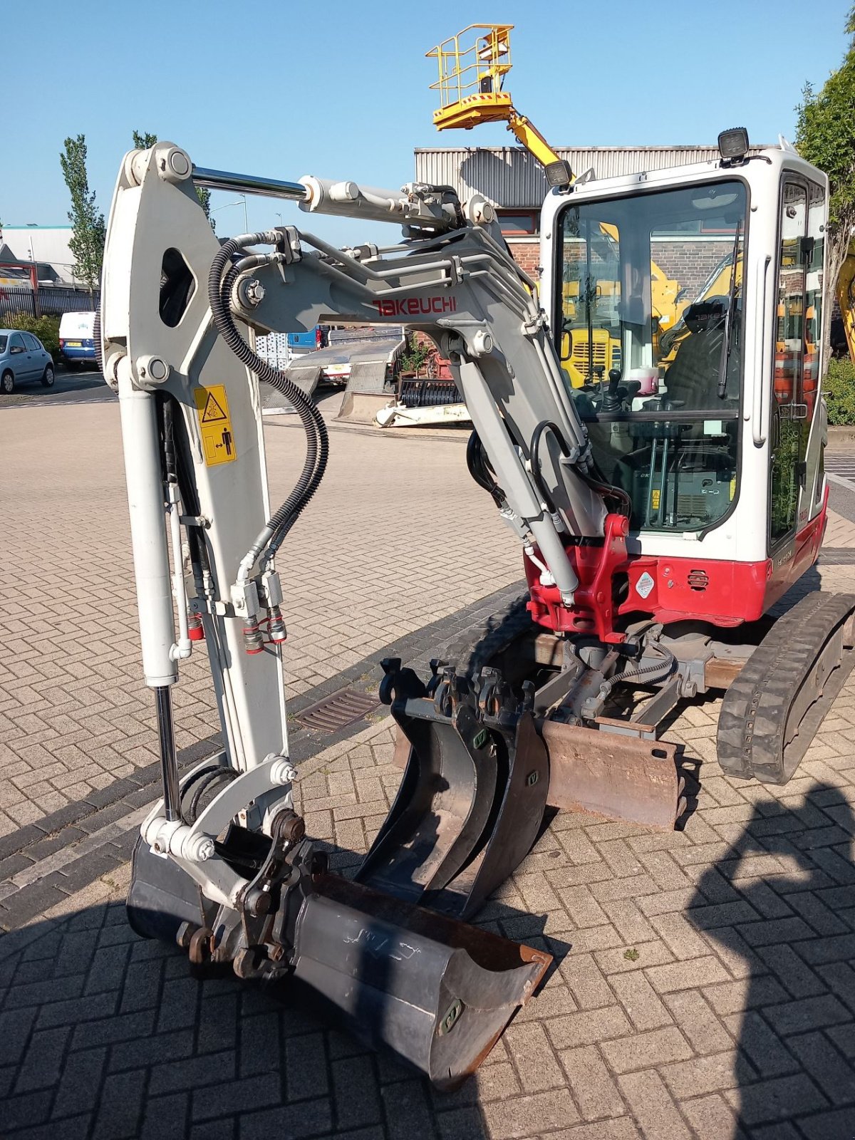 Minibagger van het type Takeuchi Tb225, Gebrauchtmaschine in Alblasserdam (Foto 5)