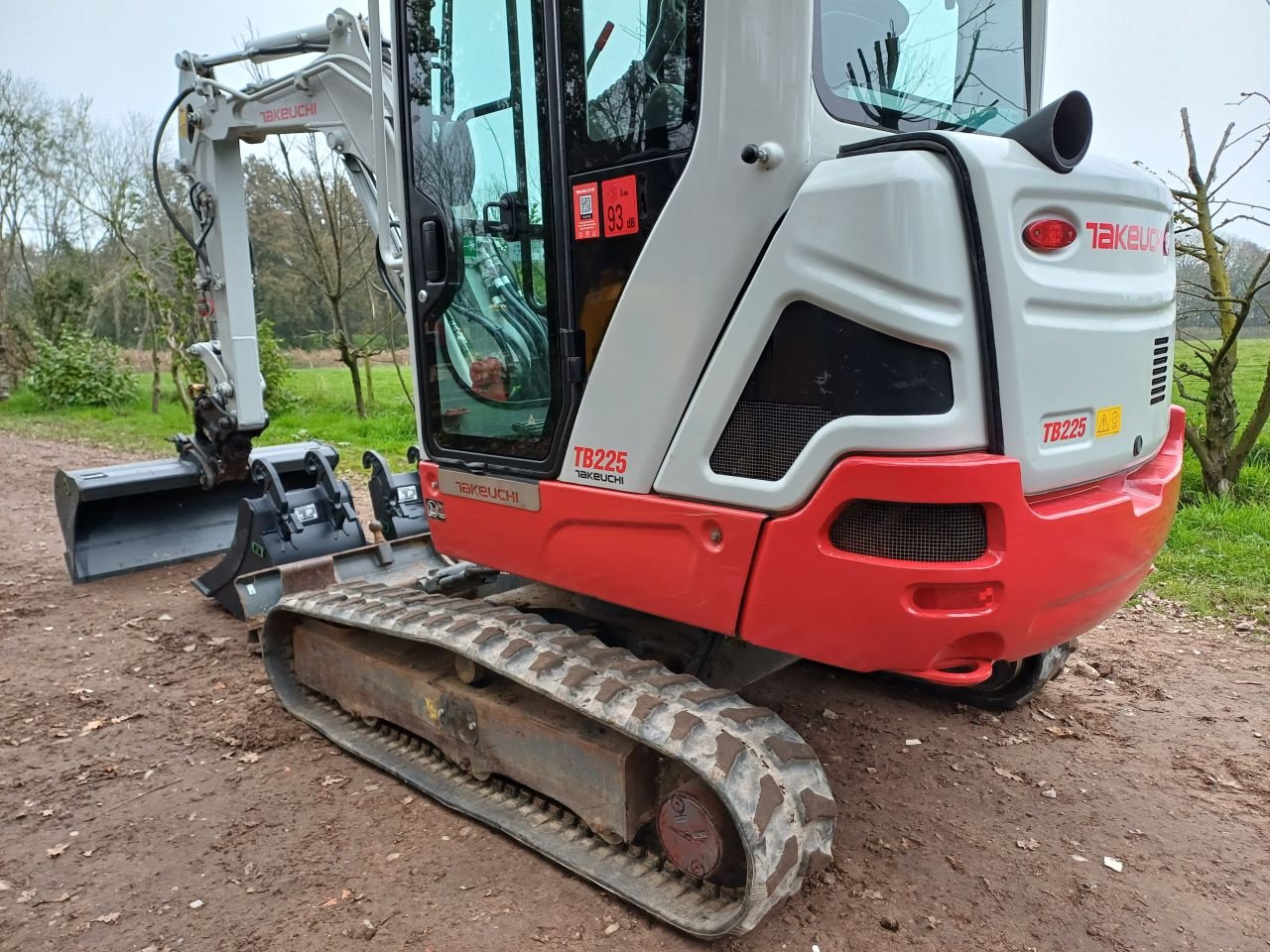 Minibagger a típus Takeuchi TB225, Gebrauchtmaschine ekkor: Terschuur (Kép 3)