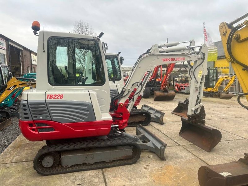 Minibagger a típus Takeuchi TB228, Gebrauchtmaschine ekkor: Kockengen (Kép 1)