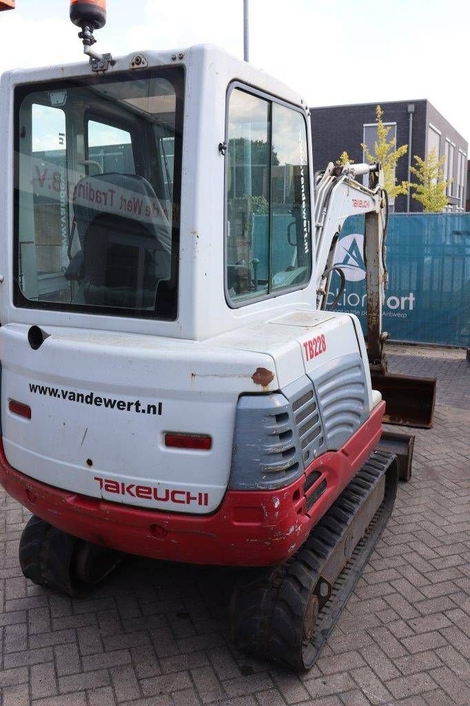 Minibagger Türe ait Takeuchi TB228, Gebrauchtmaschine içinde Antwerpen (resim 5)