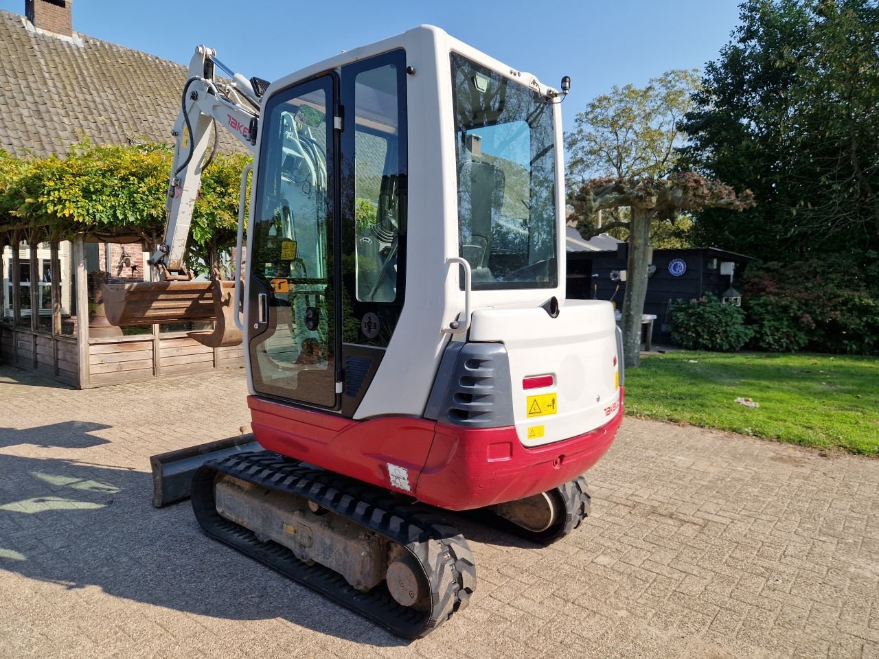 Minibagger Türe ait Takeuchi TB228, Gebrauchtmaschine içinde Oirschot (resim 5)