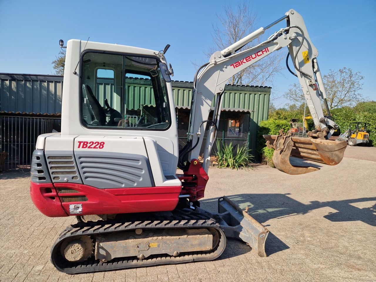 Minibagger Türe ait Takeuchi TB228, Gebrauchtmaschine içinde Oirschot (resim 2)