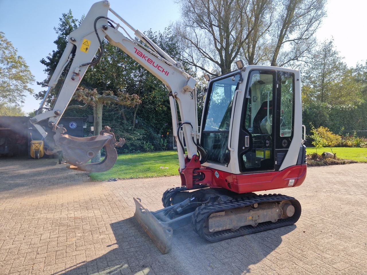 Minibagger Türe ait Takeuchi TB228, Gebrauchtmaschine içinde Oirschot (resim 8)