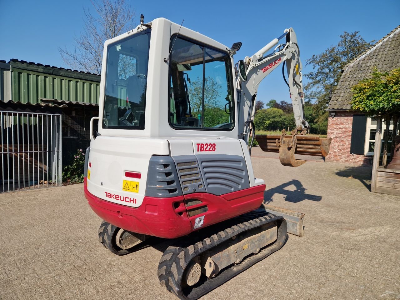 Minibagger typu Takeuchi TB228, Gebrauchtmaschine v Oirschot (Obrázek 3)