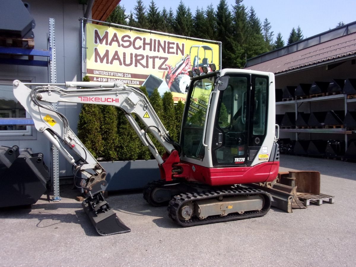 Minibagger tip Takeuchi TB228, Gebrauchtmaschine in Bad Leonfelden (Poză 10)