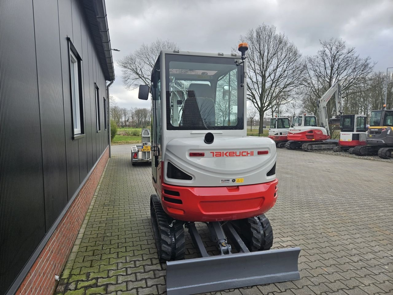 Minibagger Türe ait Takeuchi TB230, Gebrauchtmaschine içinde Haaksbergen (resim 9)