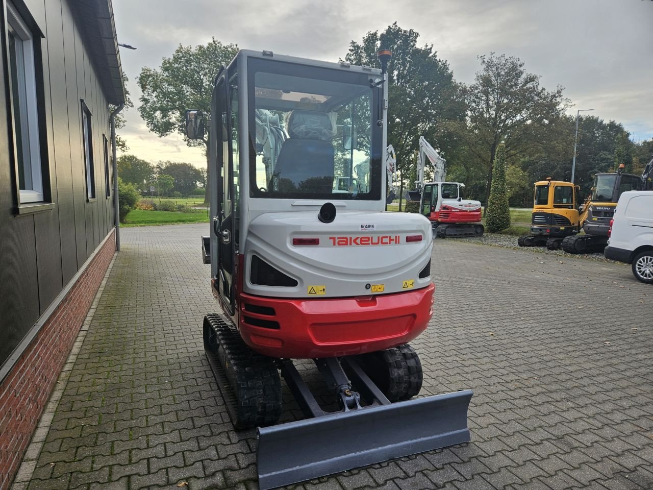 Minibagger Türe ait Takeuchi TB230, Gebrauchtmaschine içinde Haaksbergen (resim 9)