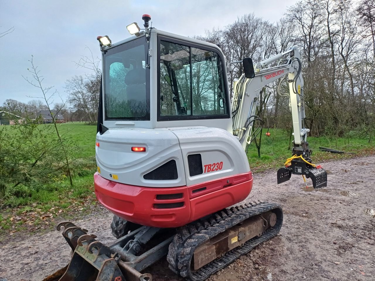 Minibagger typu Takeuchi TB230, Gebrauchtmaschine v Terschuur (Obrázek 5)