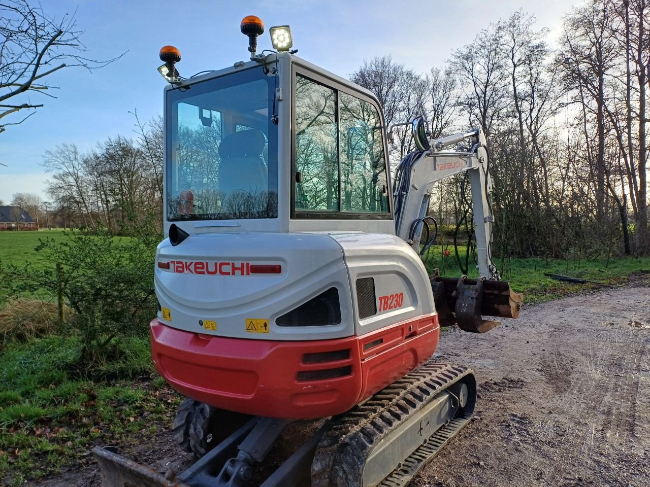 Minibagger typu Takeuchi TB230, Gebrauchtmaschine v Terschuur (Obrázek 5)