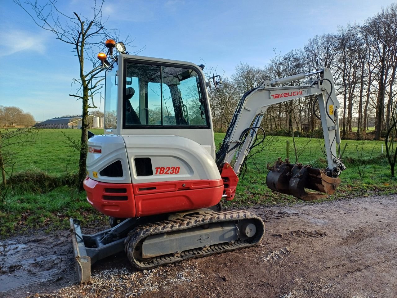 Minibagger typu Takeuchi TB230, Gebrauchtmaschine v Terschuur (Obrázek 4)