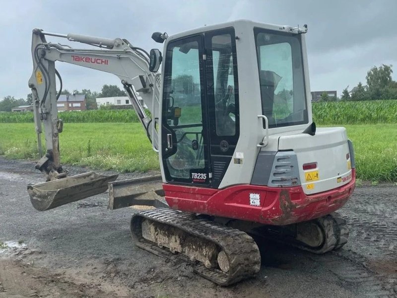 Minibagger typu Takeuchi TB235, Gebrauchtmaschine w Wevelgem