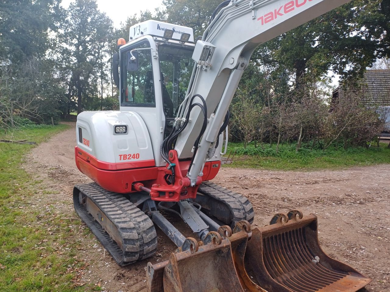 Minibagger typu Takeuchi TB240, Gebrauchtmaschine v Terschuur (Obrázek 5)