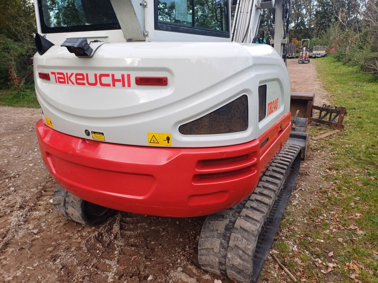 Minibagger от тип Takeuchi TB240, Gebrauchtmaschine в Terschuur (Снимка 8)