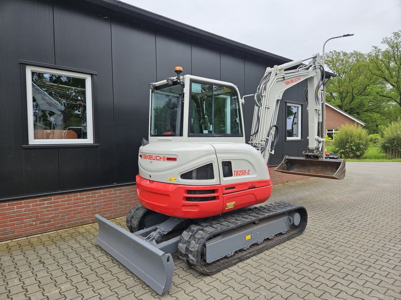 Minibagger типа Takeuchi TB250-2 stage V, Gebrauchtmaschine в Haaksbergen (Фотография 10)