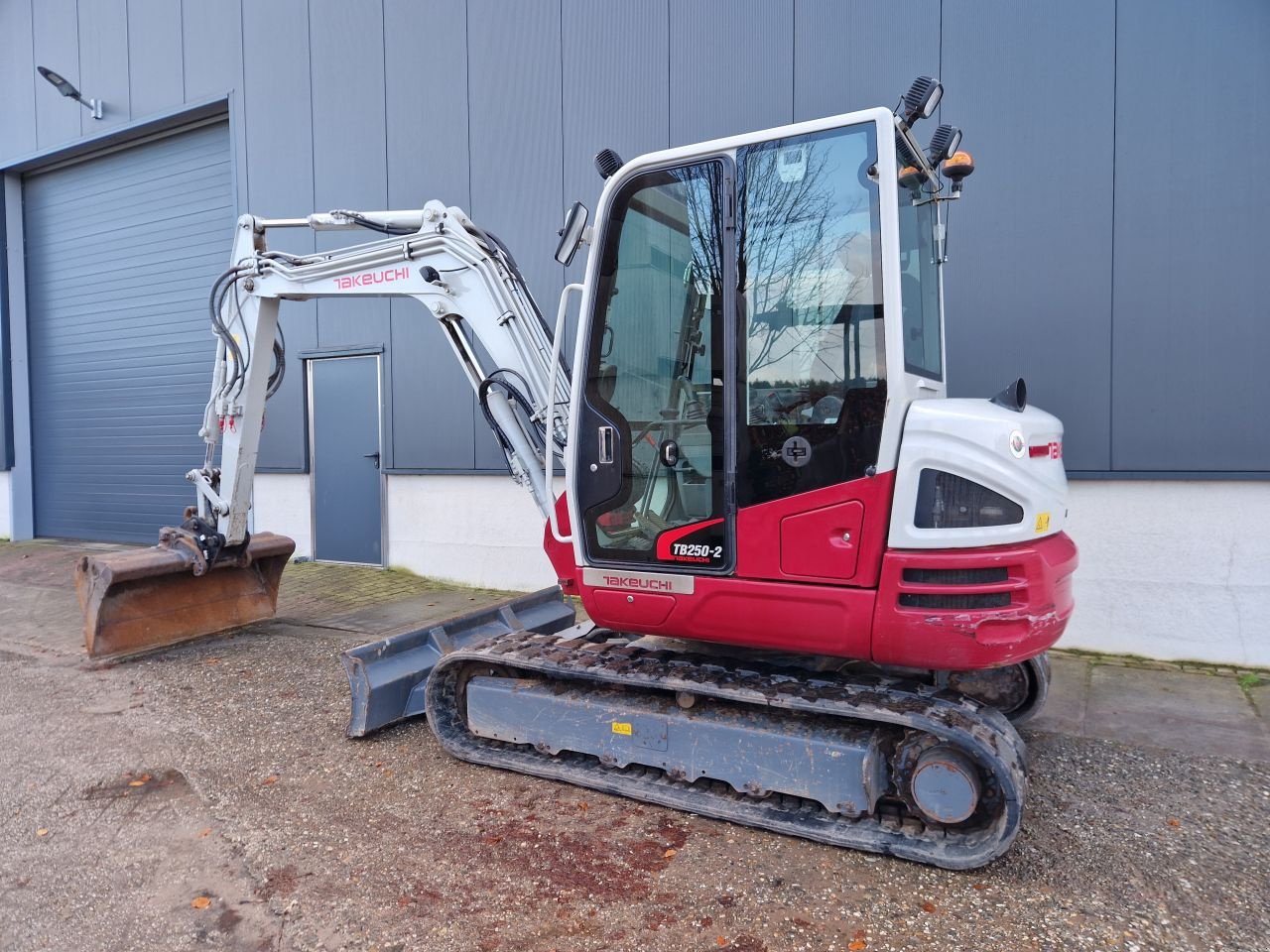 Minibagger Türe ait Takeuchi TB250-2, Gebrauchtmaschine içinde Oirschot (resim 3)