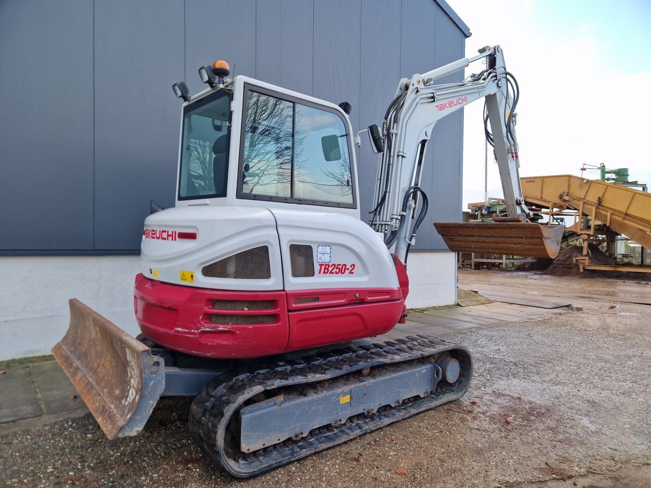 Minibagger Türe ait Takeuchi TB250-2, Gebrauchtmaschine içinde Oirschot (resim 11)