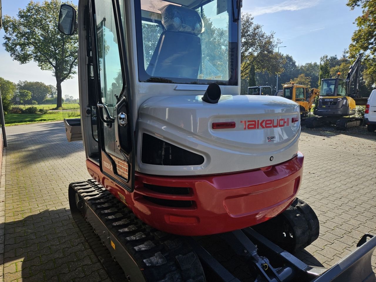 Minibagger Türe ait Takeuchi TB250-2, Gebrauchtmaschine içinde Haaksbergen (resim 9)