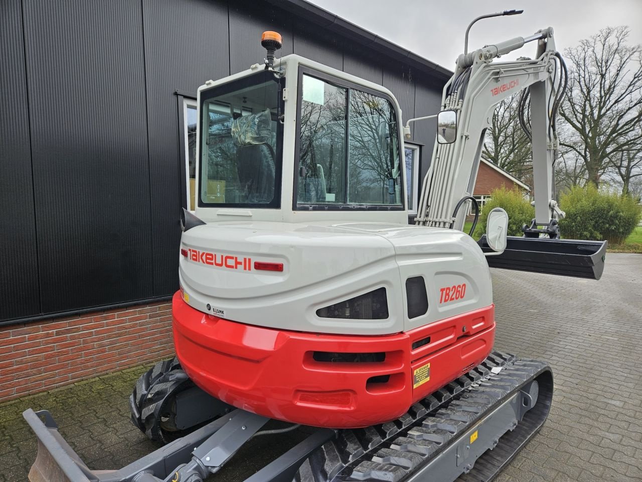 Minibagger Türe ait Takeuchi TB260 Stage V, Gebrauchtmaschine içinde Haaksbergen (resim 11)