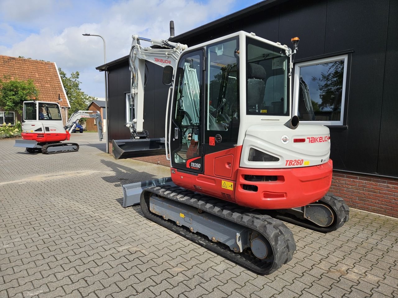 Minibagger tipa Takeuchi TB260 Stage V, Gebrauchtmaschine u Haaksbergen (Slika 9)