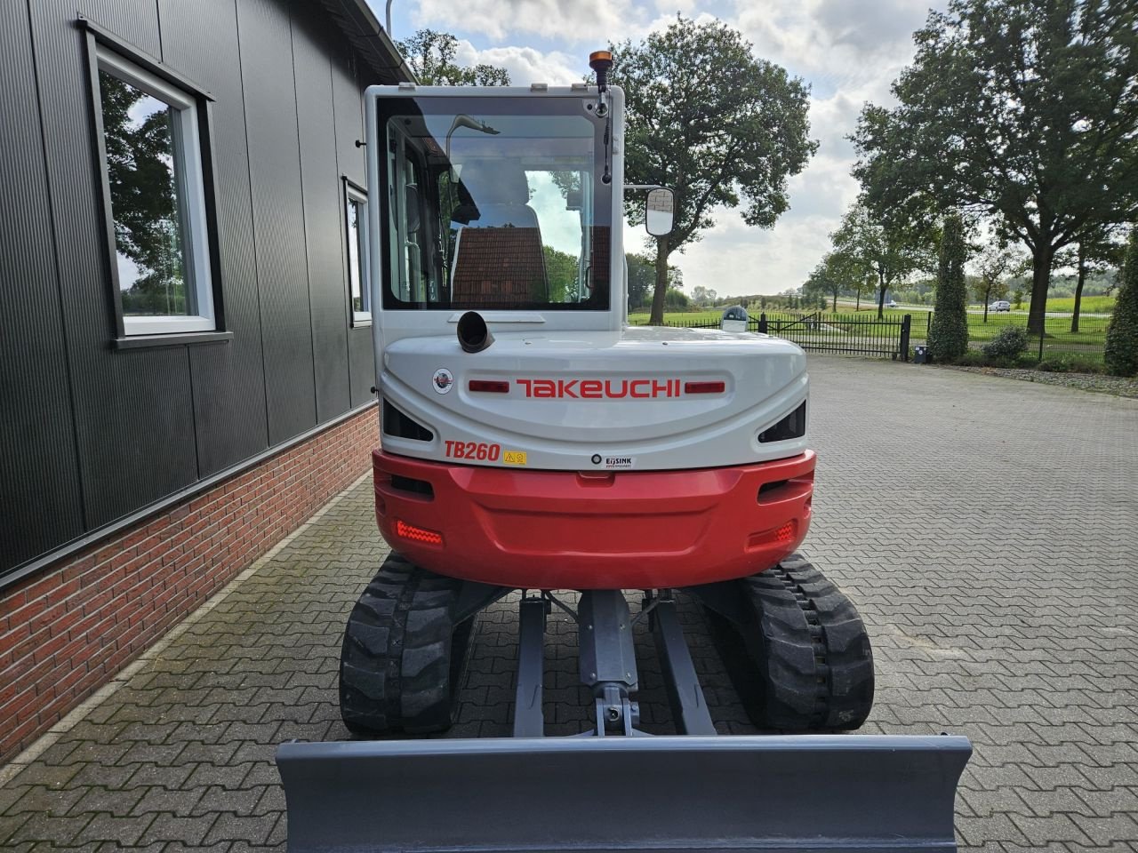 Minibagger типа Takeuchi TB260 Stage V, Gebrauchtmaschine в Haaksbergen (Фотография 11)