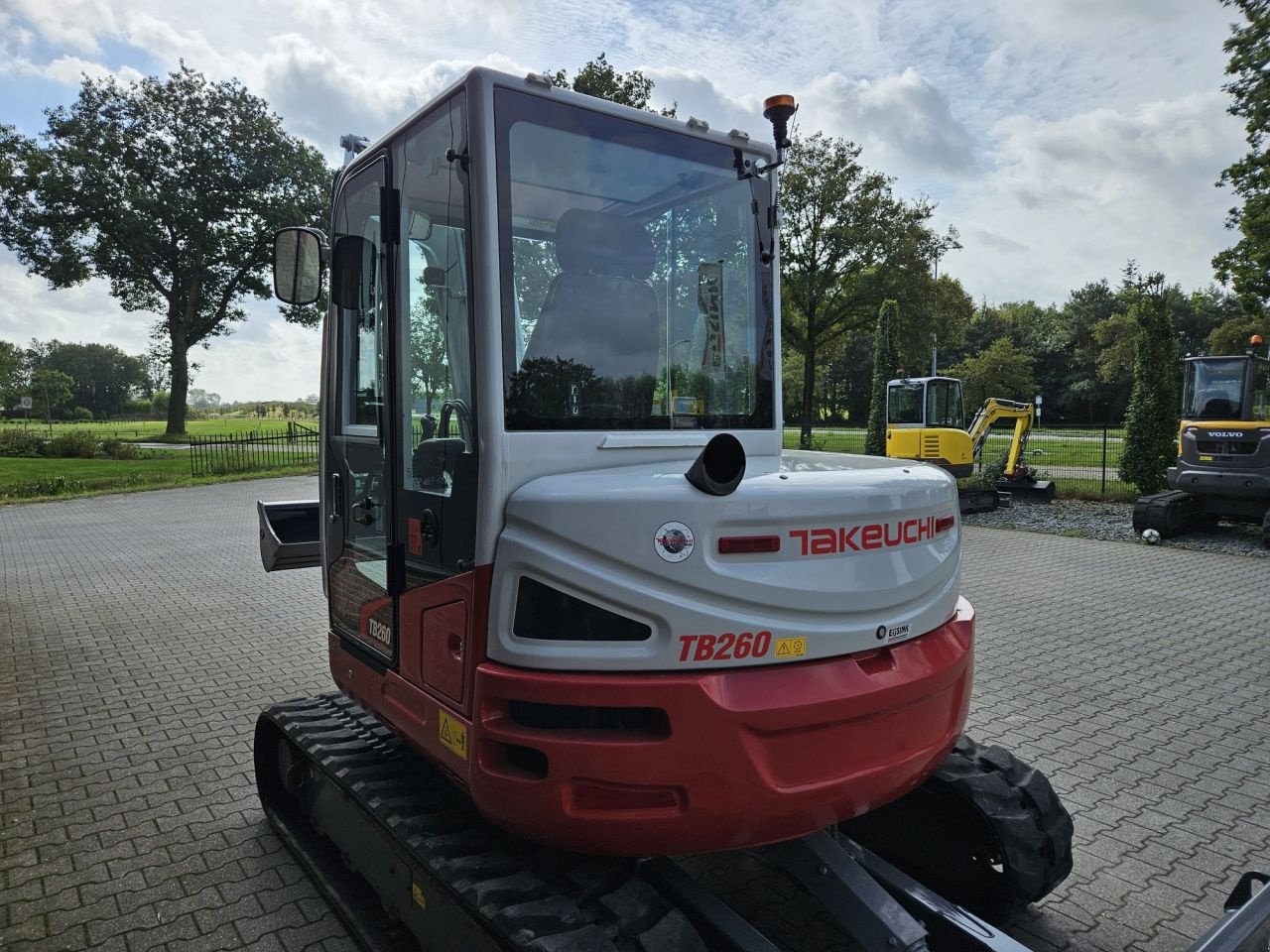 Minibagger des Typs Takeuchi TB260 Stage V, Gebrauchtmaschine in Haaksbergen (Bild 10)