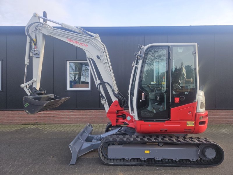 Minibagger типа Takeuchi TB260 Stage V, Gebrauchtmaschine в Haaksbergen