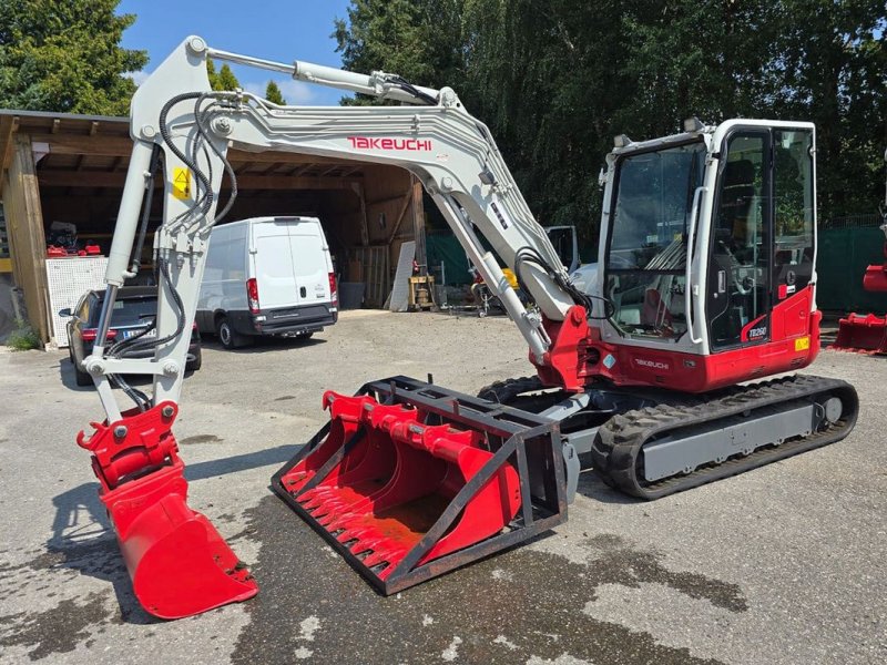 Minibagger des Typs Takeuchi TB260, Gebrauchtmaschine in Gabersdorf (Bild 1)