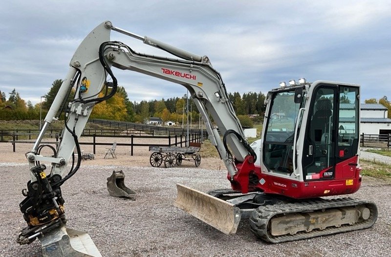 Minibagger typu Takeuchi TB260, Gebrauchtmaschine w Rudolfstetten (Zdjęcie 1)