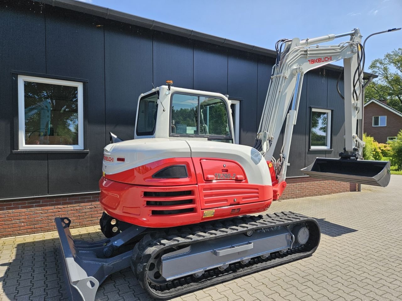 Minibagger typu Takeuchi TB290-2 stage V, Gebrauchtmaschine w Haaksbergen (Zdjęcie 10)