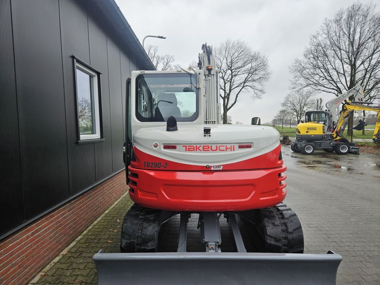 Minibagger от тип Takeuchi TB290-2 stage V, Gebrauchtmaschine в Haaksbergen (Снимка 9)