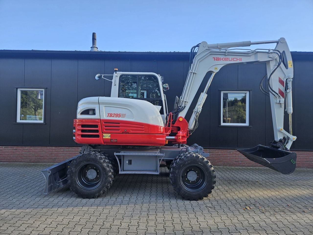 Minibagger Türe ait Takeuchi TB295W, Gebrauchtmaschine içinde Haaksbergen (resim 8)