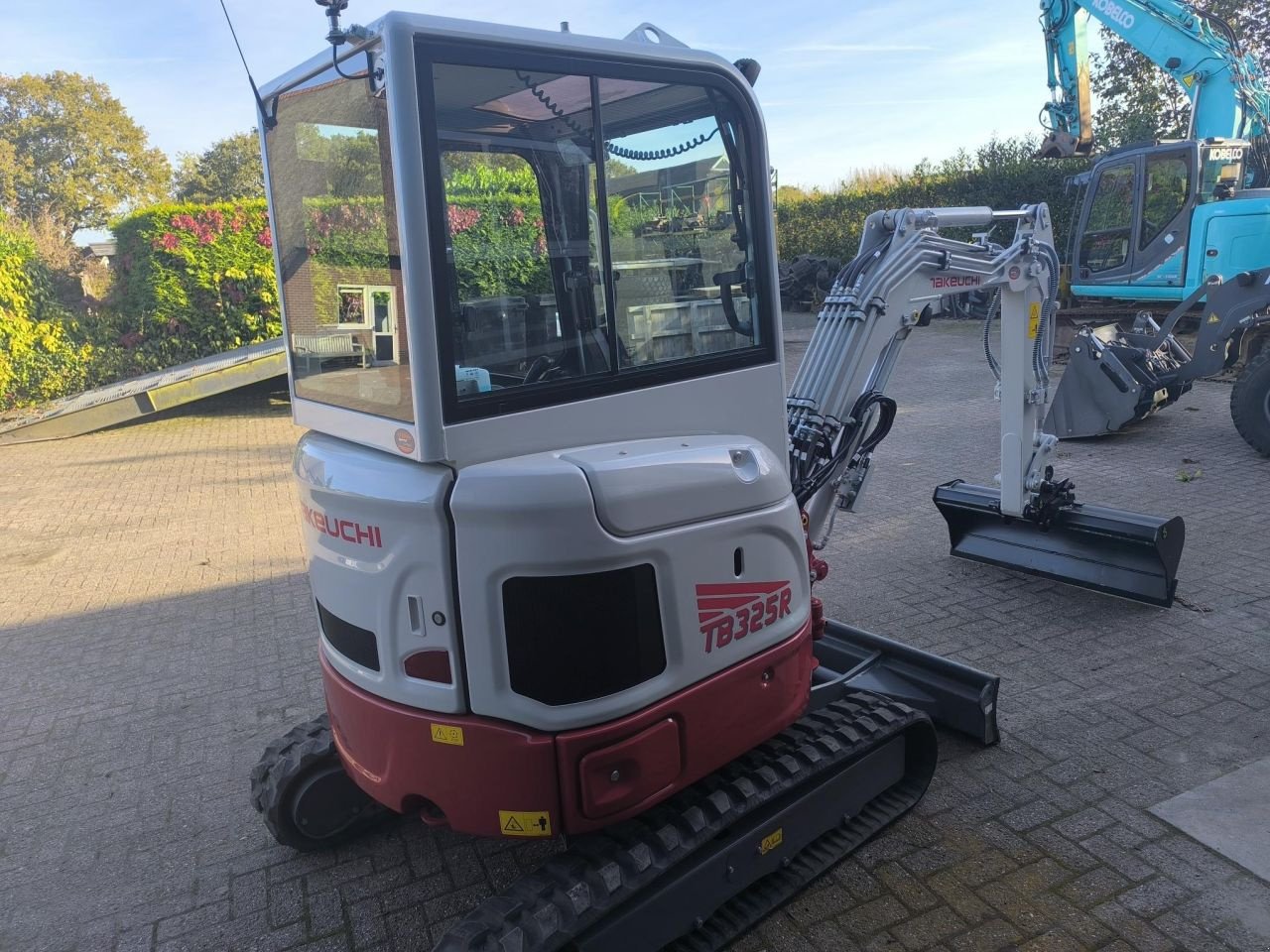 Minibagger Türe ait Takeuchi TB325R, Gebrauchtmaschine içinde Hardegarijp (resim 7)